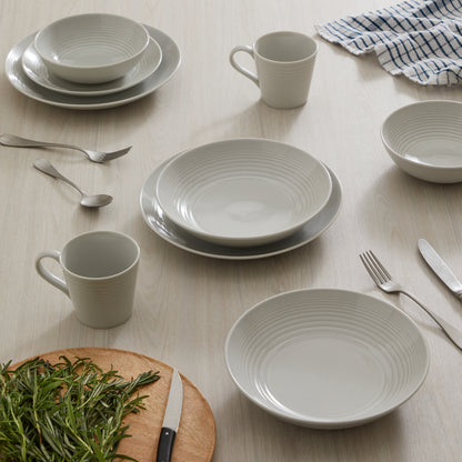 Royal Doulton Gordon Ramsay Maze Light Grey 12 Piece Dinner Set