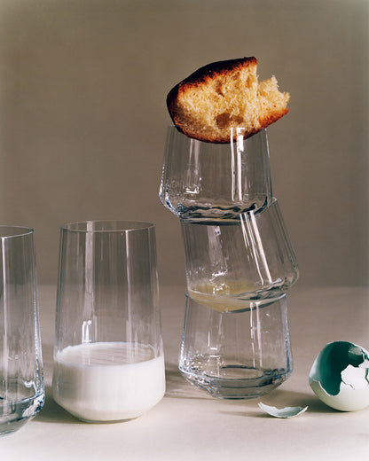 Georg Jensen Bernadotte Tall Tumbler Glass Set of 6