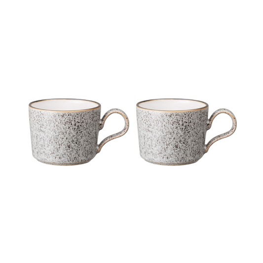 Denby Studio Grey Brew Tea/Coffee Cup Set of 2