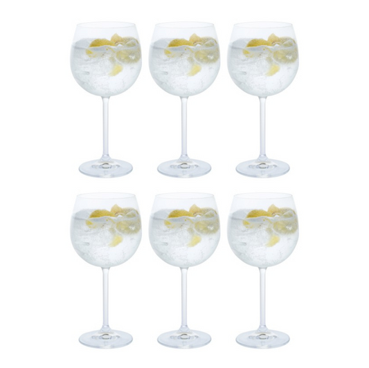 Dartington Crystal Gin & Tonic Copa Glasses Set of 6
