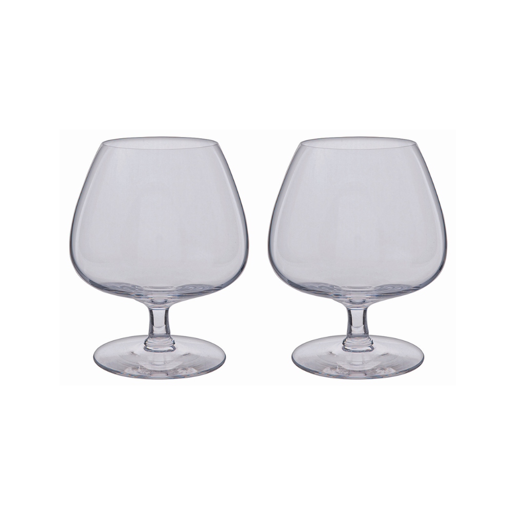 Dartington Crystal Rachael Brandy Glass Pair