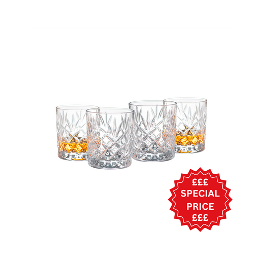 Galway Renmore Large Whisky Glass Set of 4