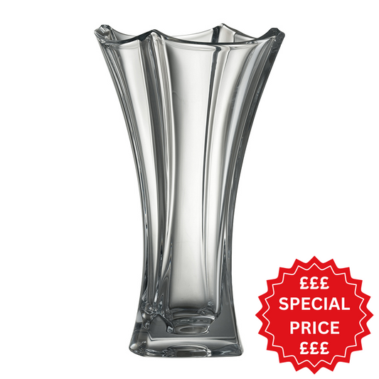 Galway Crystal Dune 14" Waisted Vase