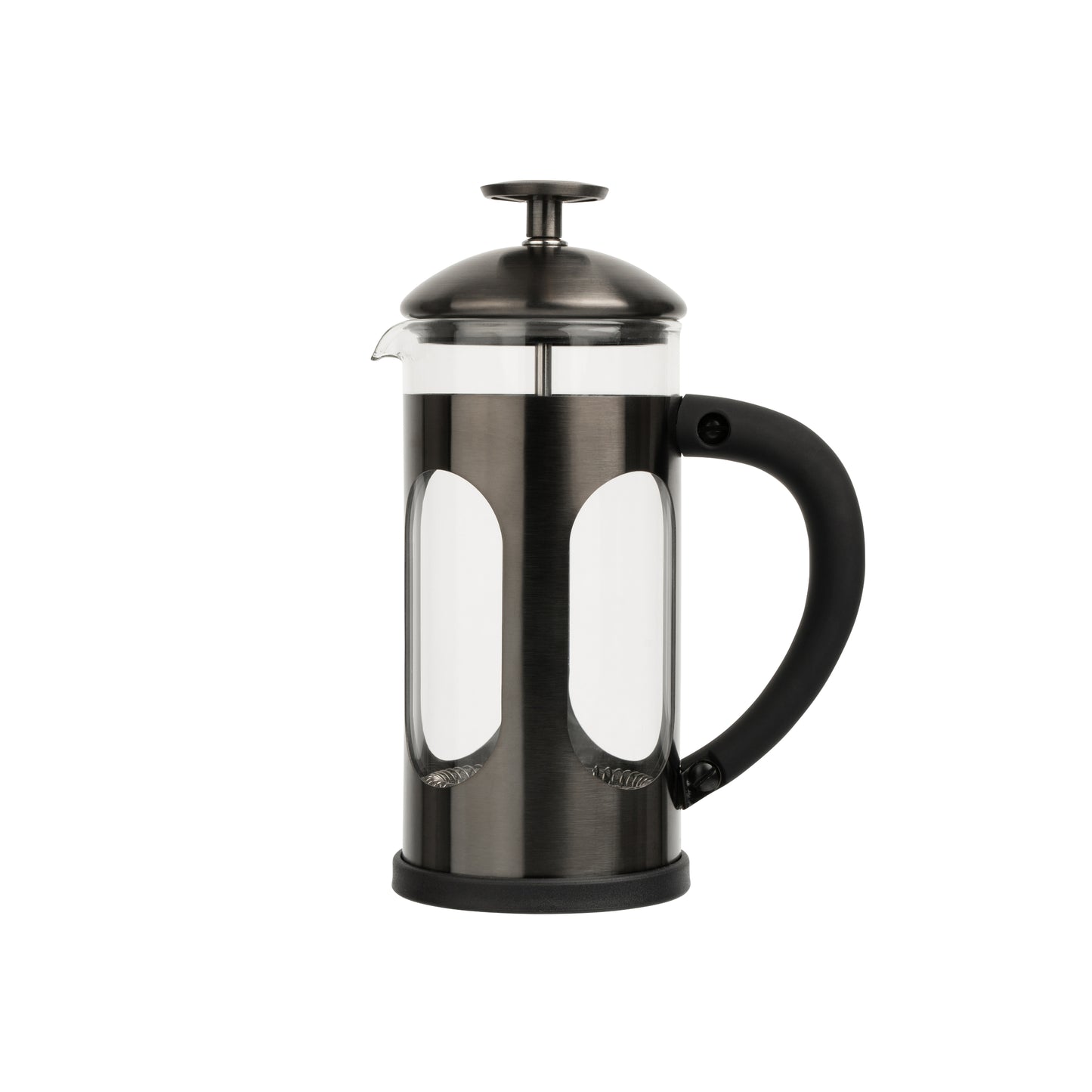 Siip Infuso Gunmetal Stainless Steel Glass Cafetiere Small