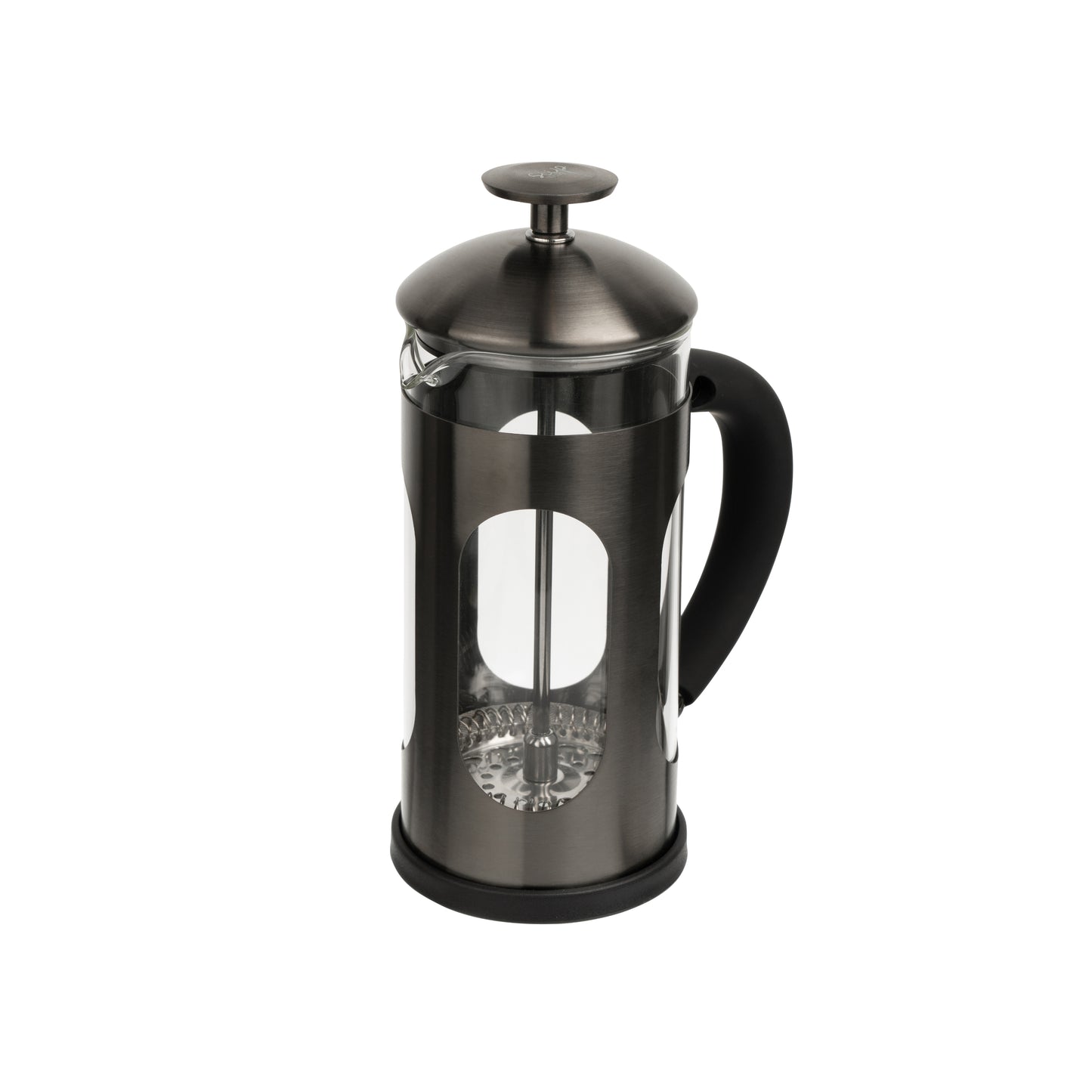 Siip Infuso Gunmetal Stainless Steel Glass Cafetiere Small