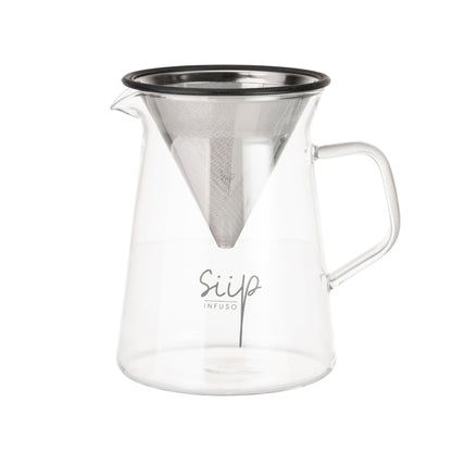 Siip Infuso 750ml Glass Pour Over Coffee Maker