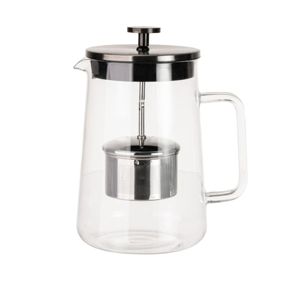Siip Infuso 900ml Glass Infuser Teapot Gunmetal