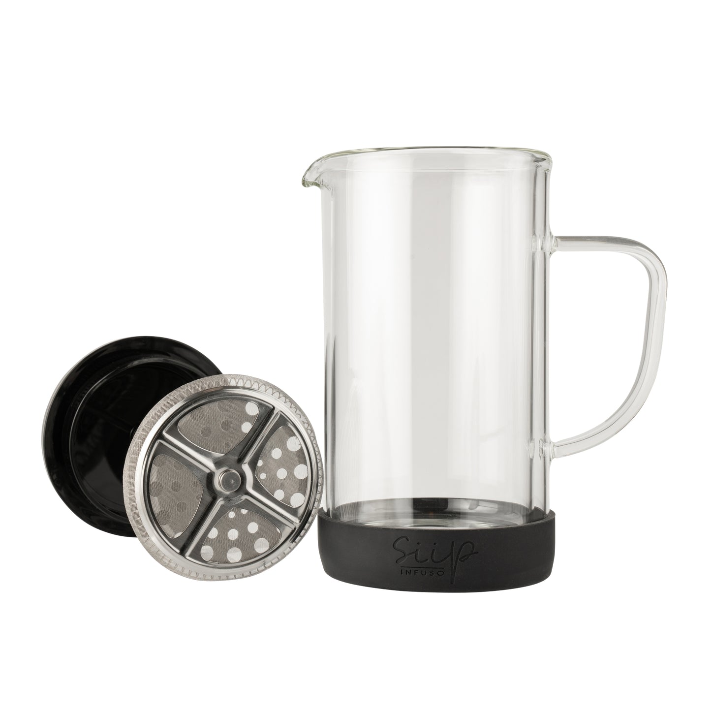 Siip Infuso Double Walled Glass Cafetiere Large