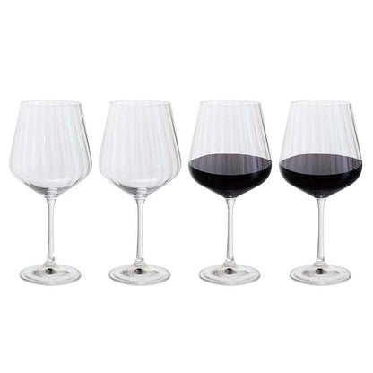 Dartington Crystal Cheers! Optic Goblet (4 pack)