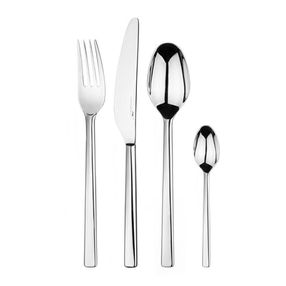 Charingworth Strata Mirror 24 Piece Cutlery Set