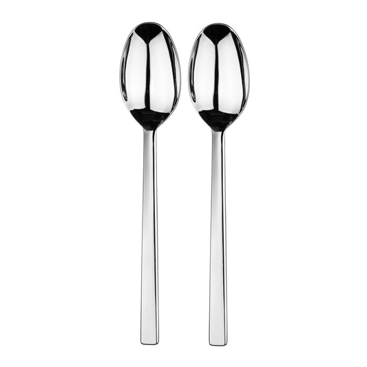 Charingworth Strata Mirror Serving Spoon 2 Piece Set
