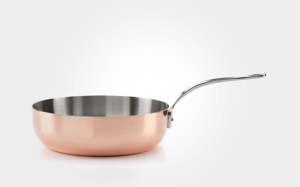 Samuel Groves Copper Induction Chef's Pan 26cm-Goviers