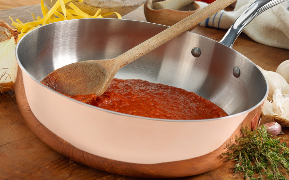 Samuel Groves Copper Induction Chef's Pan 26cm-Goviers