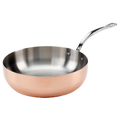 Samuel Groves Copper Induction Chef's Pan 26cm-Goviers