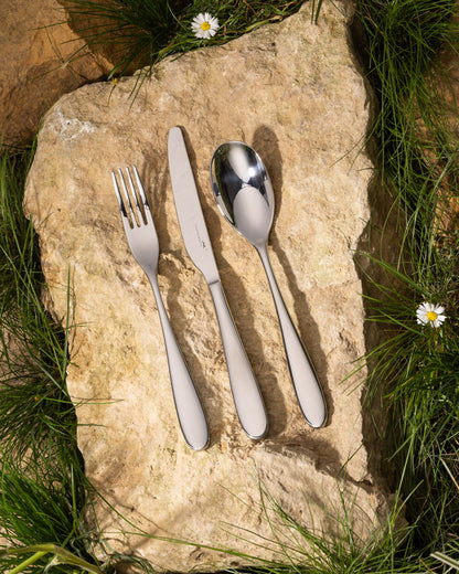 Charingworth Santol Mirror 24 Piece Cutlery Set