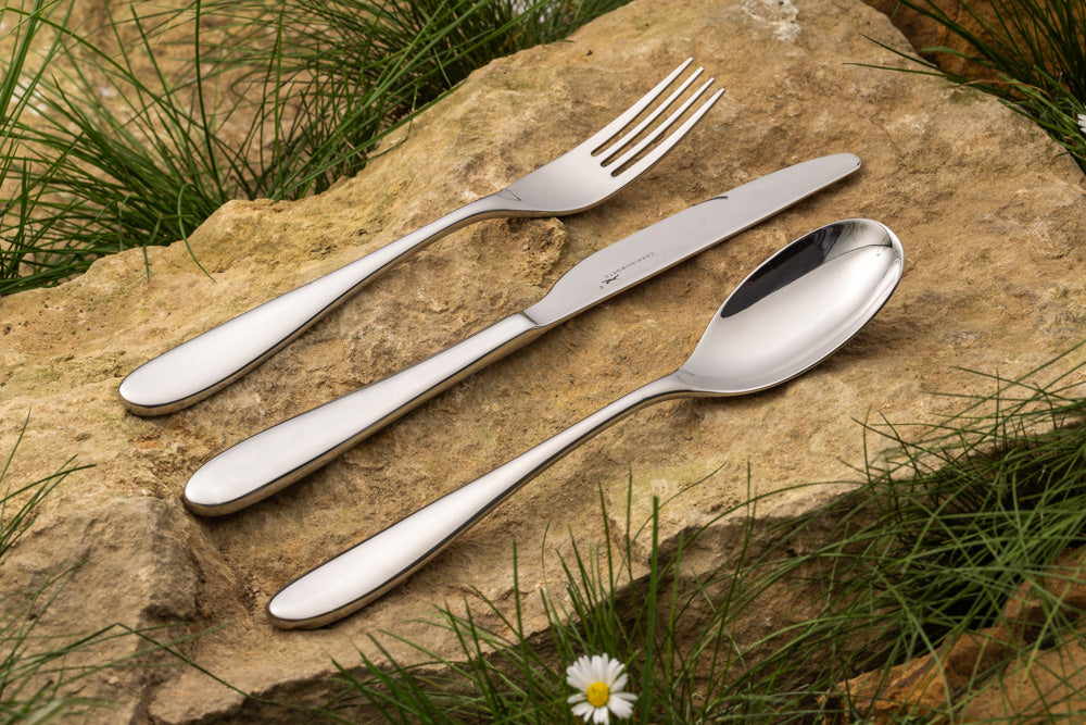 Charingworth Santol Mirror 42 Piece Cutlery Set