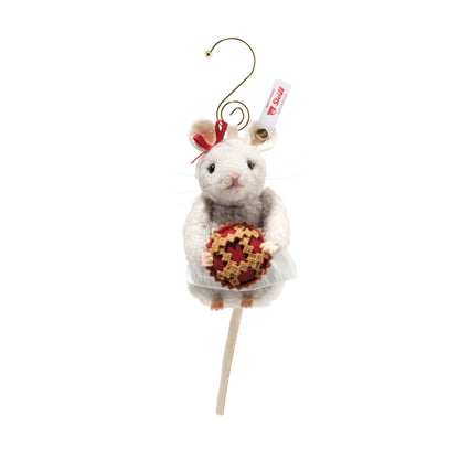 Steiff Christmas Bakery Mouse Ornament-Goviers