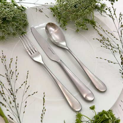 Studio William Mulberry Satin 84 Piece Cutlery Set