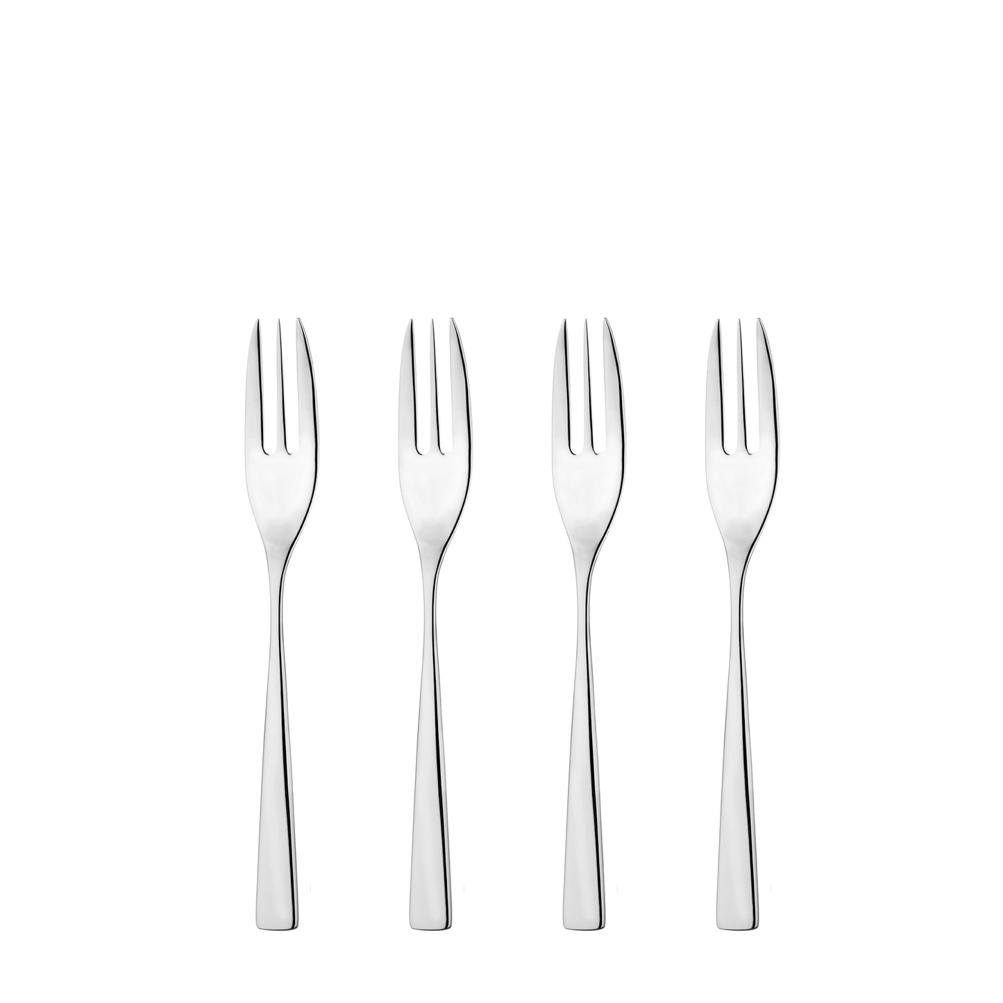 Studio William Tilia Mirror 4 Piece Pastry Fork Set