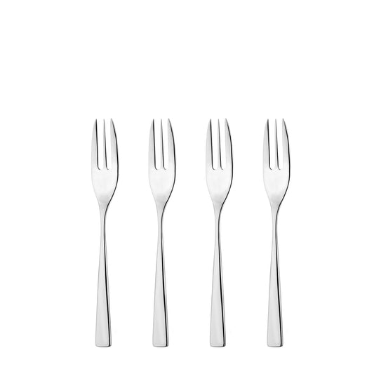Studio William Tilia Mirror 4 Piece Pastry Fork Set