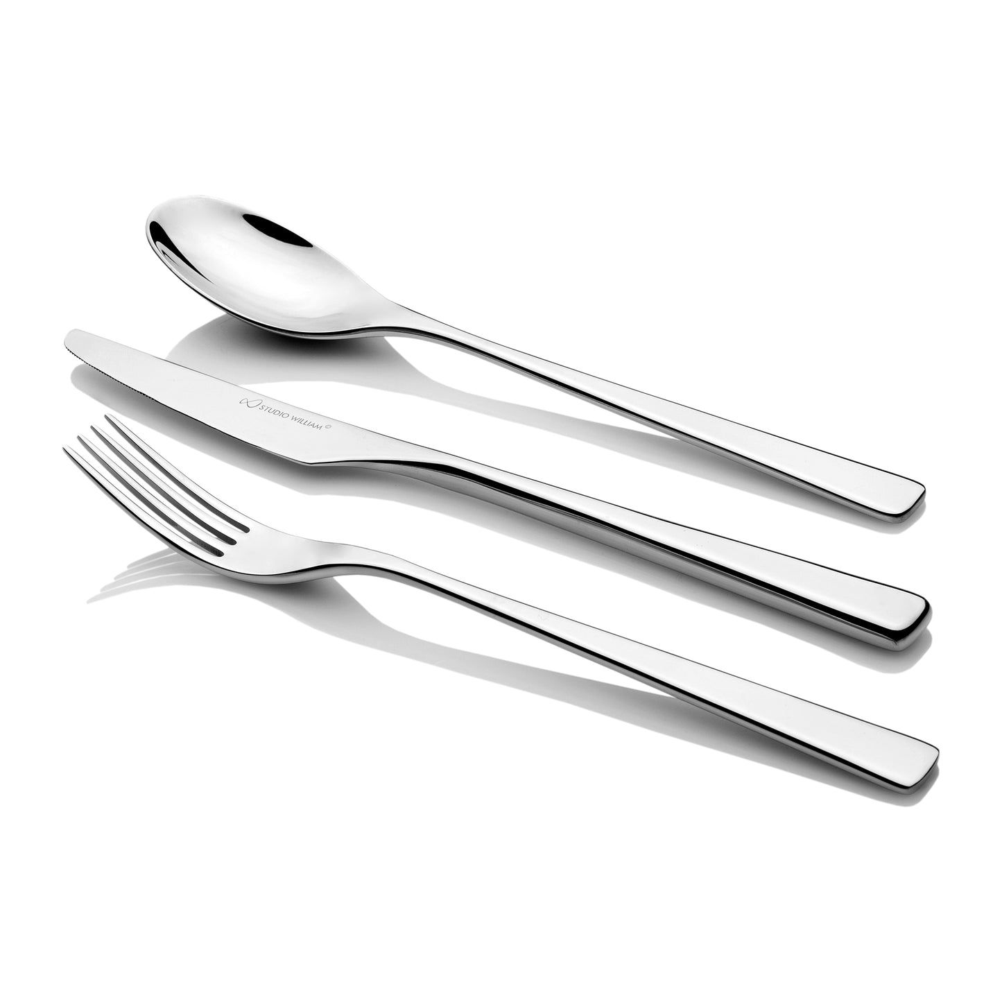 Studio William Tilia Mirror 56 Piece Cutlery Set