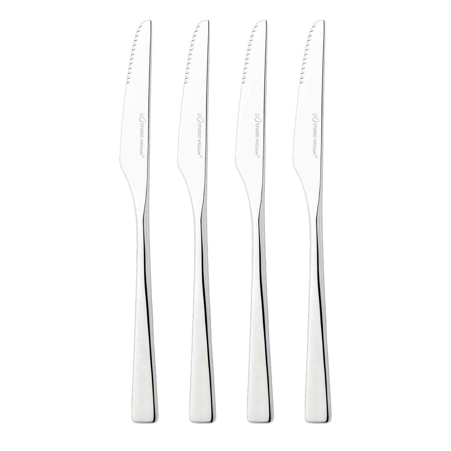 Studio William Tilia Mirror 4 Piece Steak Knife Set