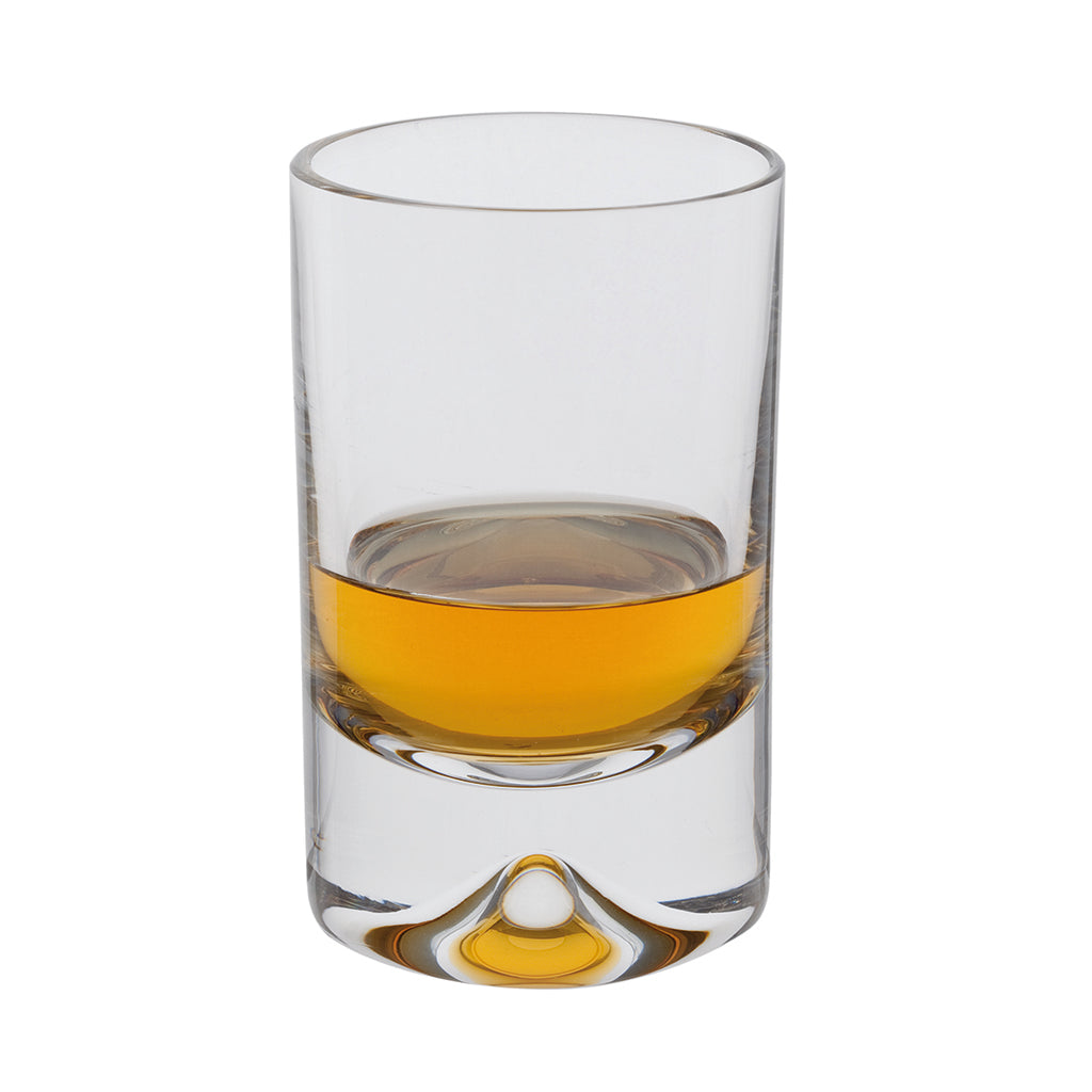 Dartington Crystal Dimple Shot Glass Pair