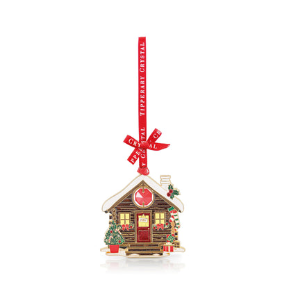 Tipperary Gem Log Cabin Christmas Tree Decoration-Goviers