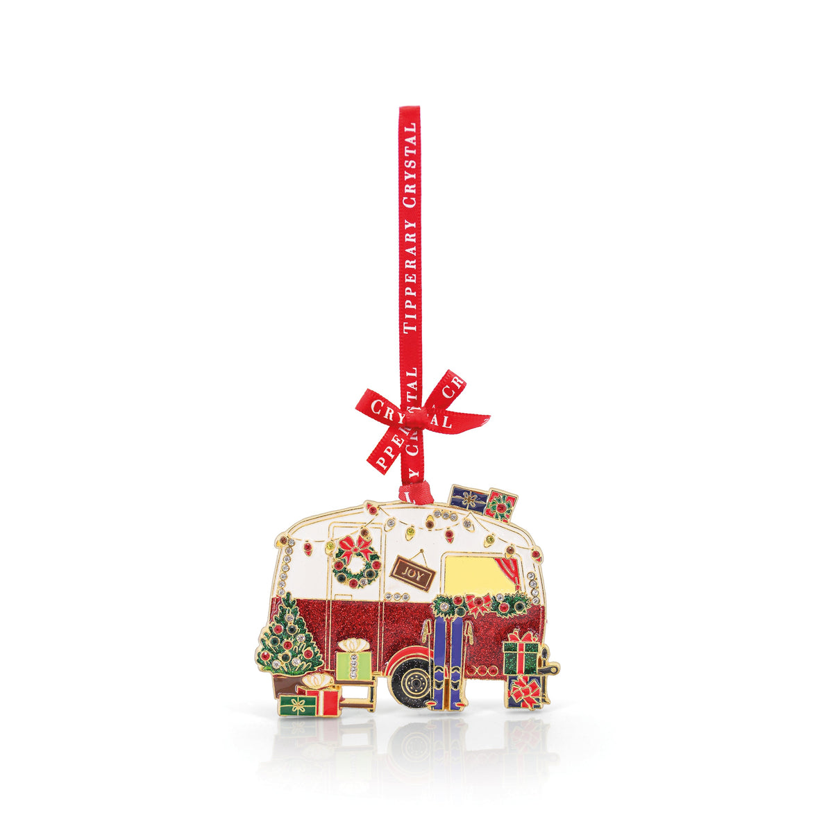 Tipperary Sparkle Caravan Christmas Tree Decoration-Goviers