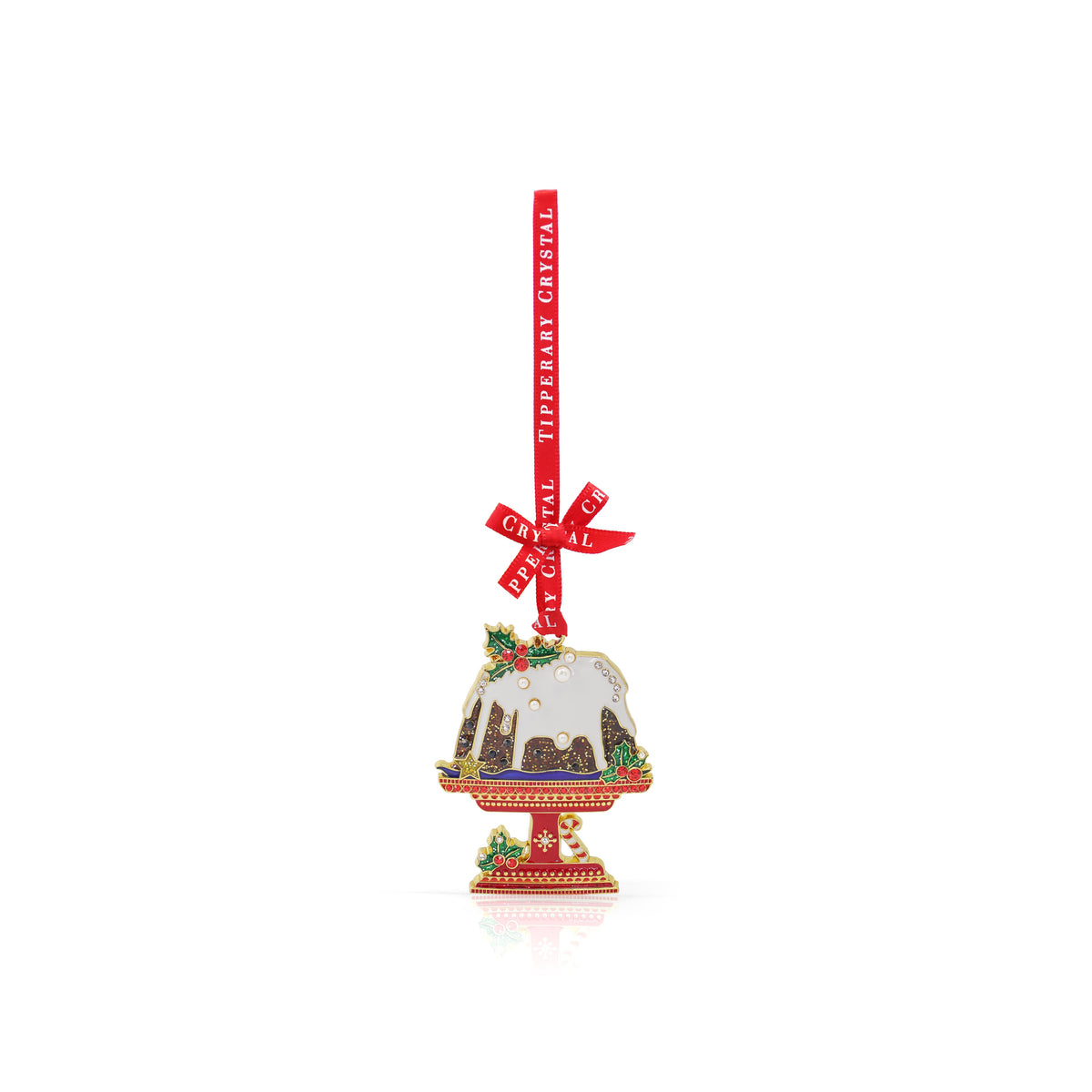 Tipperary Sparkle Christmas Pudding Christmas Tree Decoration-Goviers
