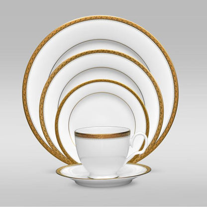 Noritake Charlotta Gold B&B Plate 16cm