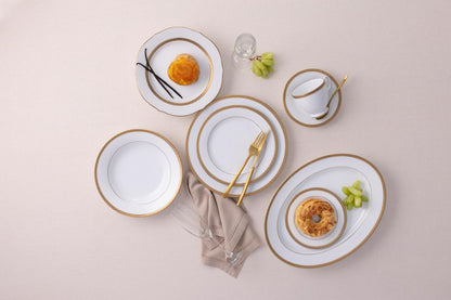 Noritake Charlotta Gold B&B Plate 16cm