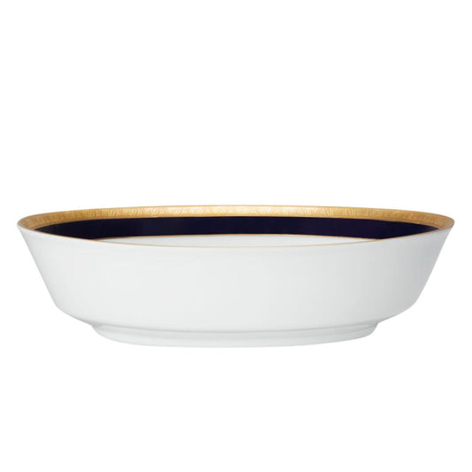 Noritake Legacy Cobalt Gold Oval Vegetable