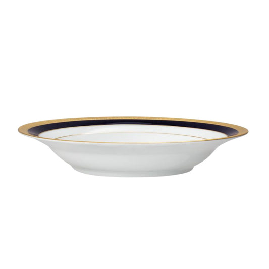 Noritake Legacy Cobalt Gold Rimmed Soup