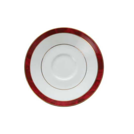Noritake Marble Red AD Coffee Saucer