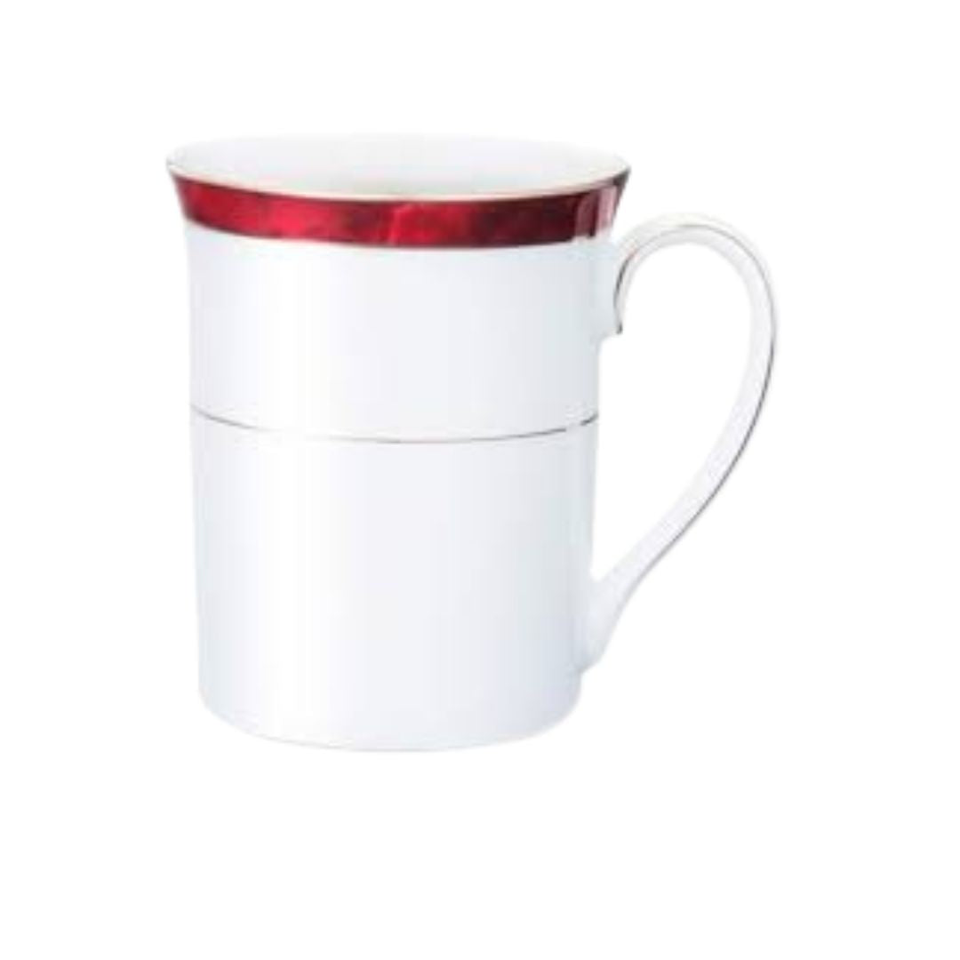 Noritake Marble Red Mug BOXED
