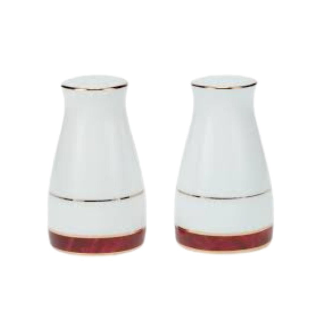Noritake Marble Red Salt & Pepper Shaker