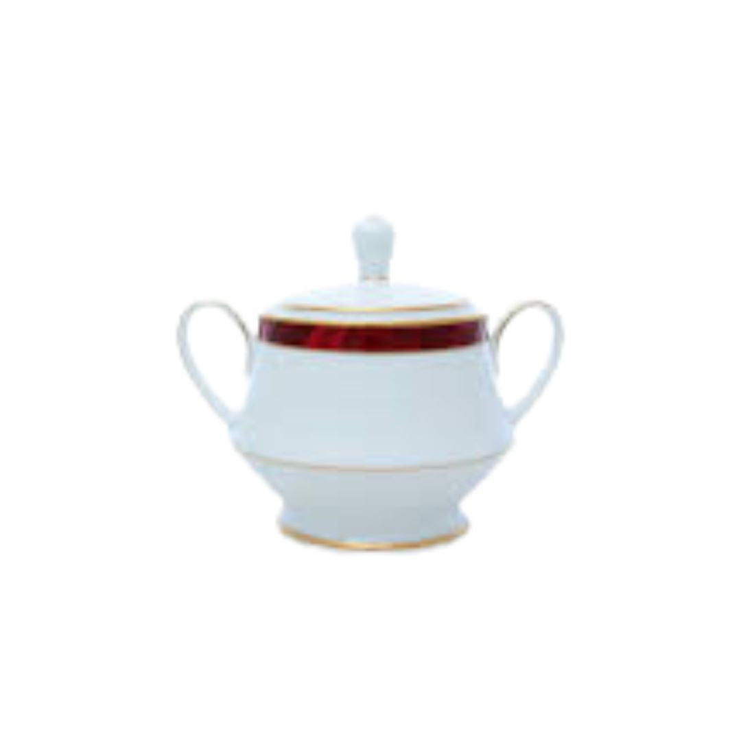 Noritake Marble Red Sugar bowl