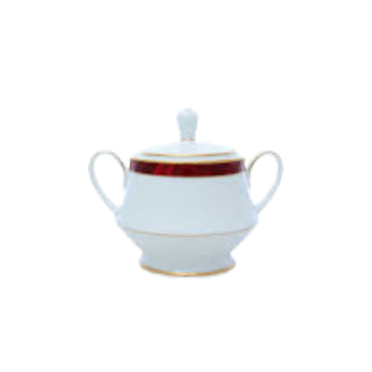 Noritake Marble Red Sugar bowl