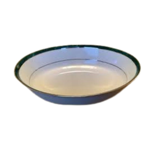 Noritake Marble Green Oval vegetable dish