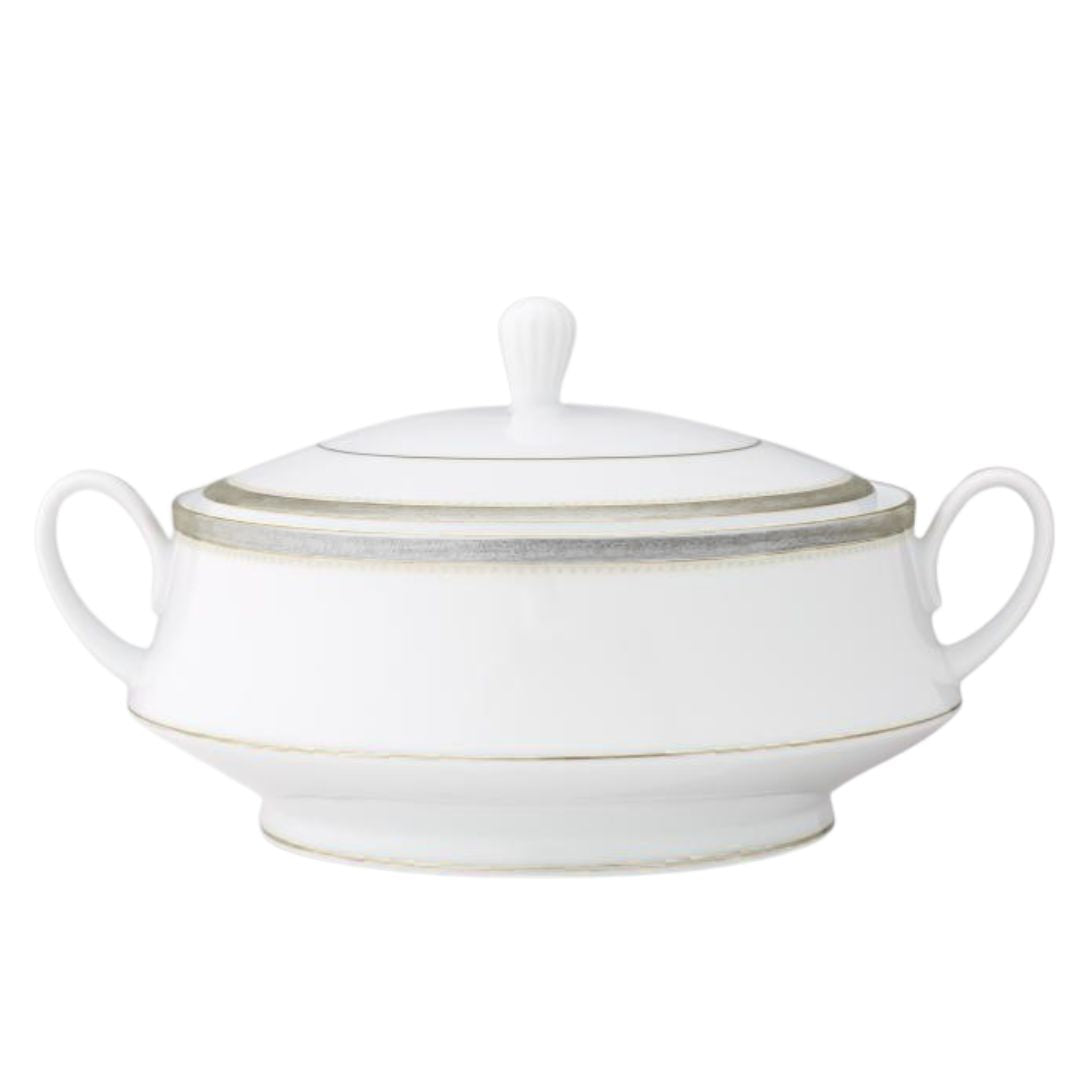 Noritake Charlotta Platinum Covered Vegetable dish