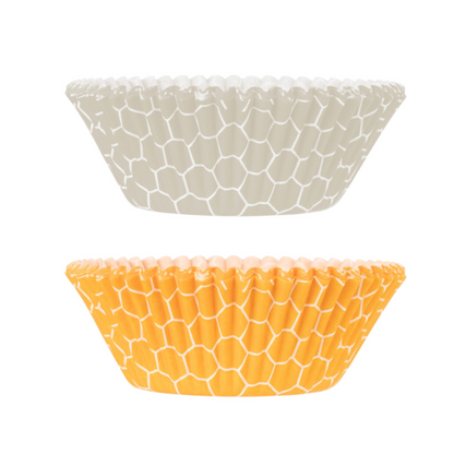 The Kitchen Pantry Cupcake Cases - Honeycomb Set of 48