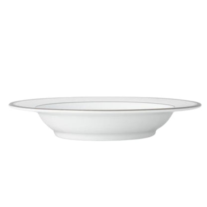Noritake Charlotta Platinum Rimmed Soup 22.5cm