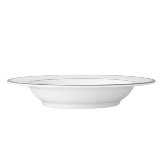 Noritake Charlotta Platinum Rimmed Soup 22.5cm