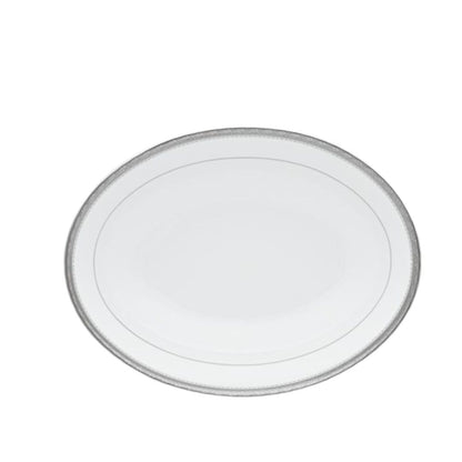Noritake Charlotta Platinum Oval Vegetable dish