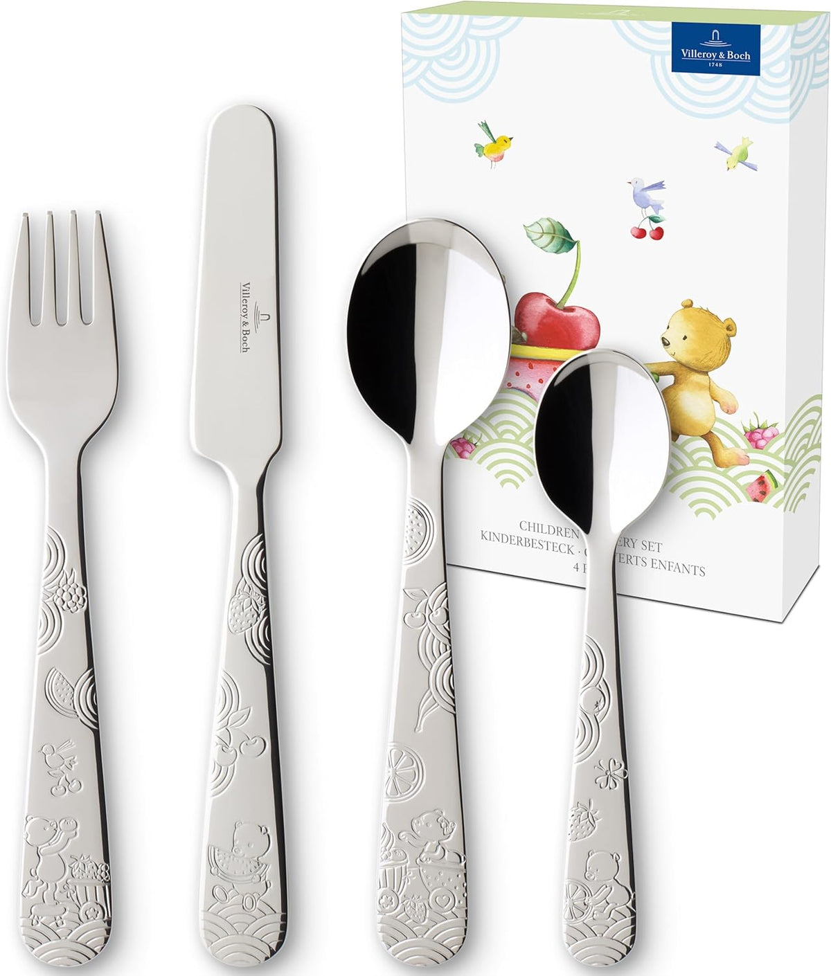 Villeroy & Boch Hungry As A Bear Children's Cutlery-Goviers