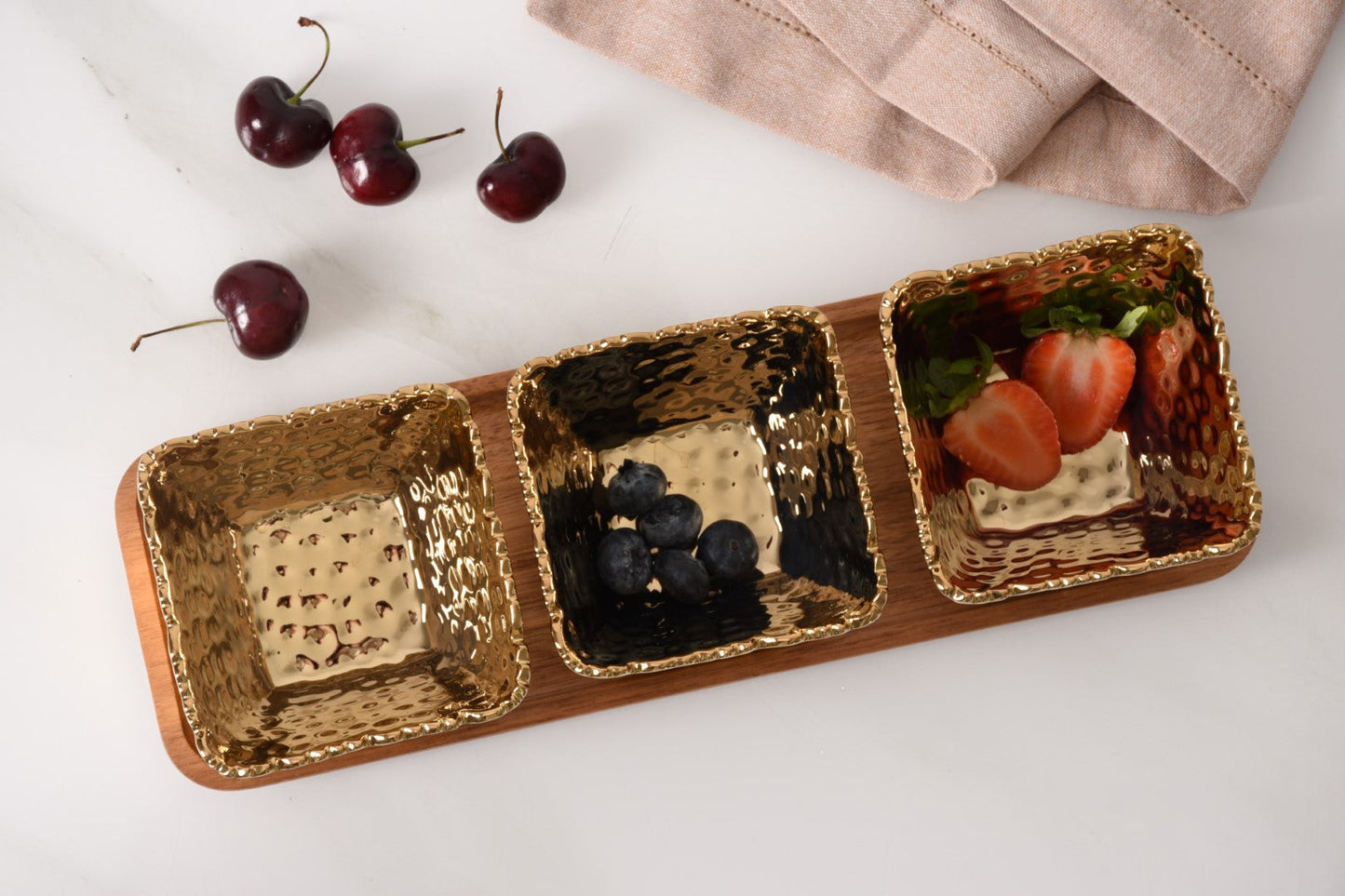 Pampa Bay Golden Millenium Entertaining Set - 4 pc