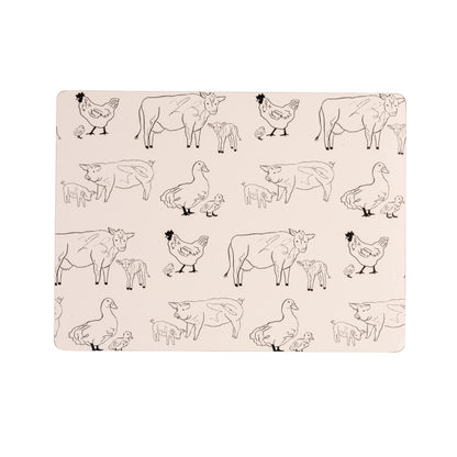 Woodbury Lane Placemats Animals Set of 4