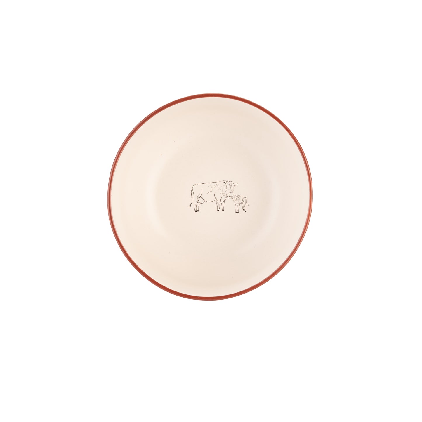 Woodbury Lane Cow Cereal Bowl