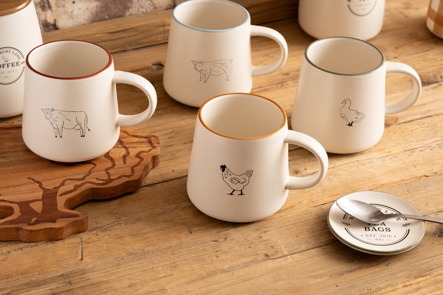Woodbury Lane Chicken Mug